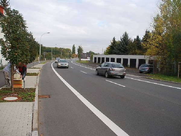 Zittau Chopinstr. 6 stadtauswärts, rechts quer zur Strasse Ri. Grenzübergang Polen